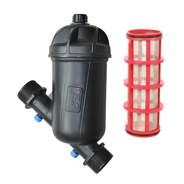 50mm 2 Inch T Type Plastic Irrigation Water Treatment Screen Filter for Agriculture Garden T1763S120