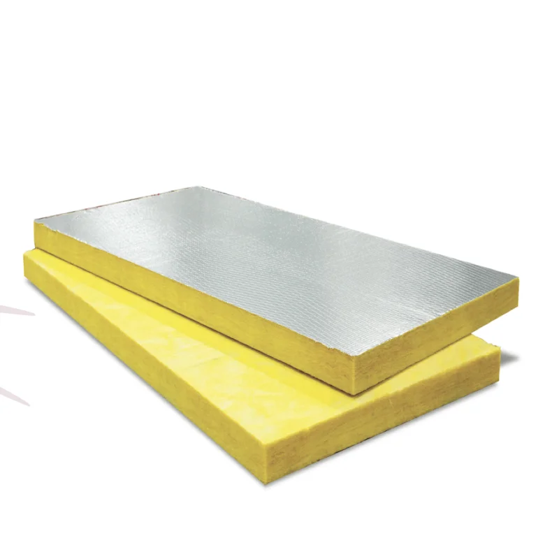 hvac installations acoustic fiberglass duct board glass wool insulation board with aluminium foil