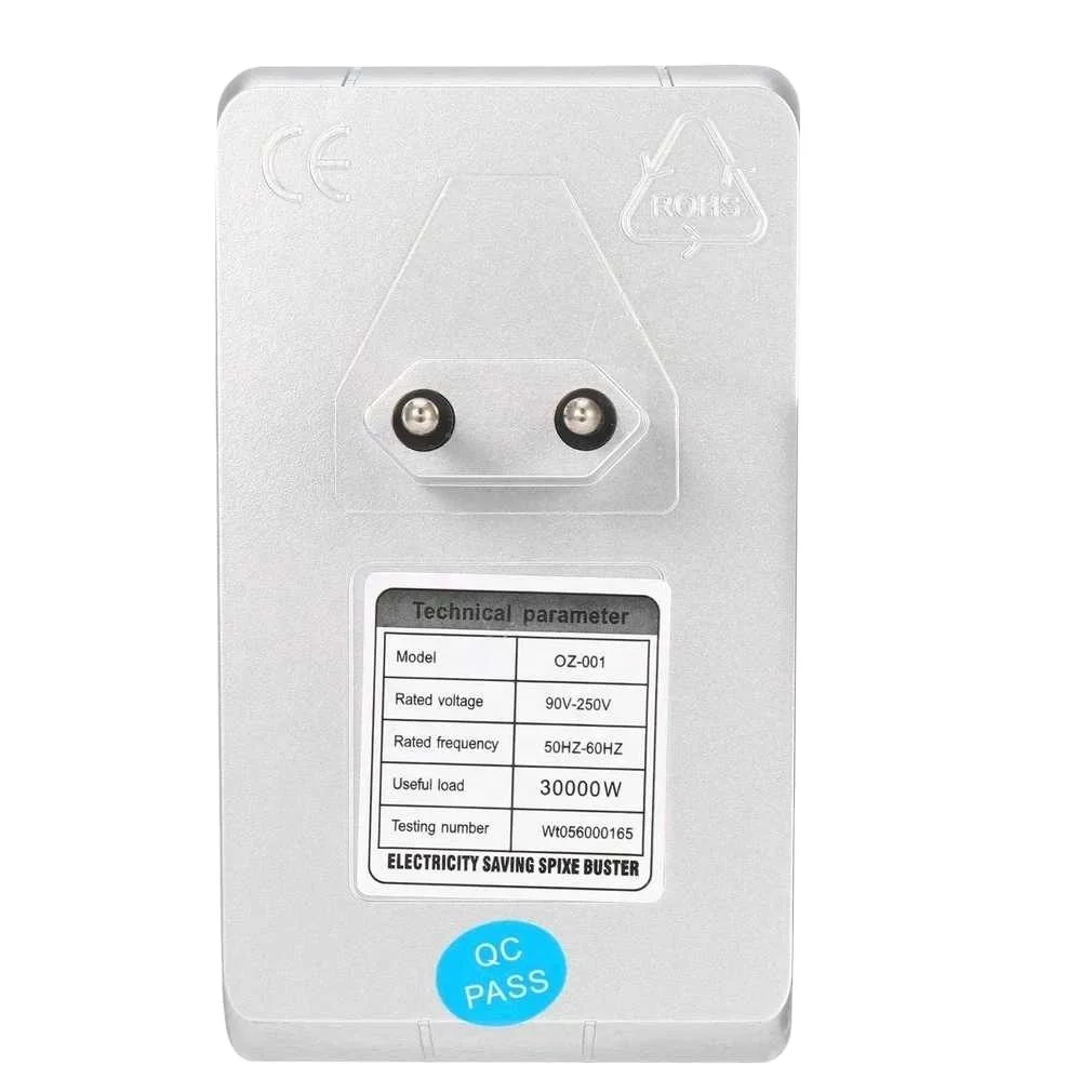EU US UK 1Pc Energy Saver 90V-240V 30% Saver Device Power Electricity Saving Box Personal Care Appliance Parts DropShipping