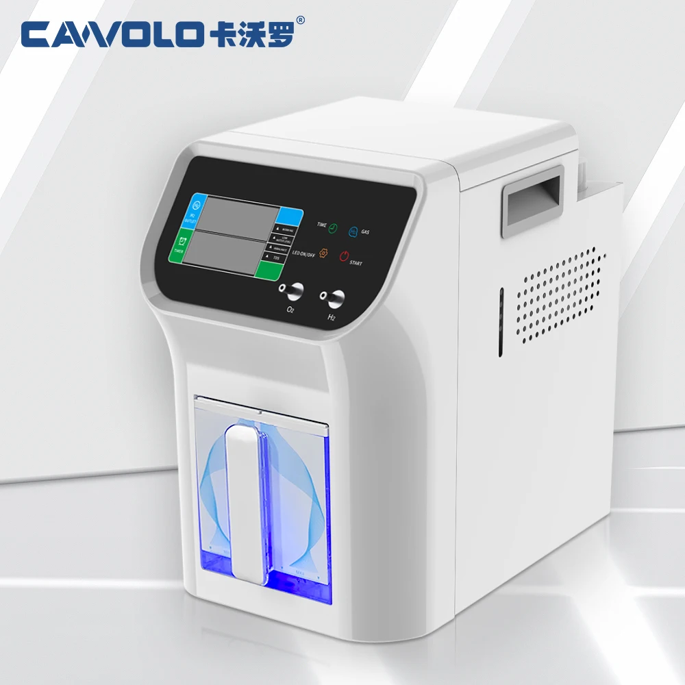 Cawolo New Arrivals 1500ml Large Flow Hydrogen Inhaler Pem Technology Hydrogen Inhalation Machine Breathing