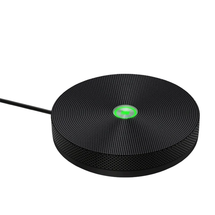 
Teleconference Audio Omnidirectional Microphone USB BT Conference Speakerphone For Skype Living Room 