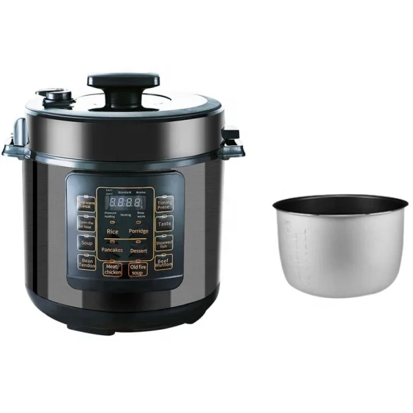 Automatic germany pressure cooker latest smart pressure cookers non stick coating intelligent aluminium alloy pressure cookers