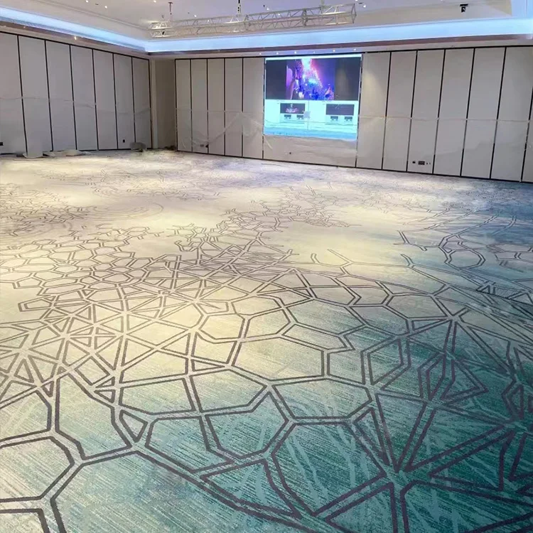 Ковровые покрытия для отеля 5 звезд ковер бальной комнаты Broadloom Karpet Bulu банкетного зала и