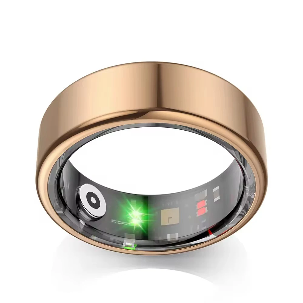 New trend Fashion Health ring finger fitness tracker Heart rate App 5ATM waterproof R02 Smart Ring
