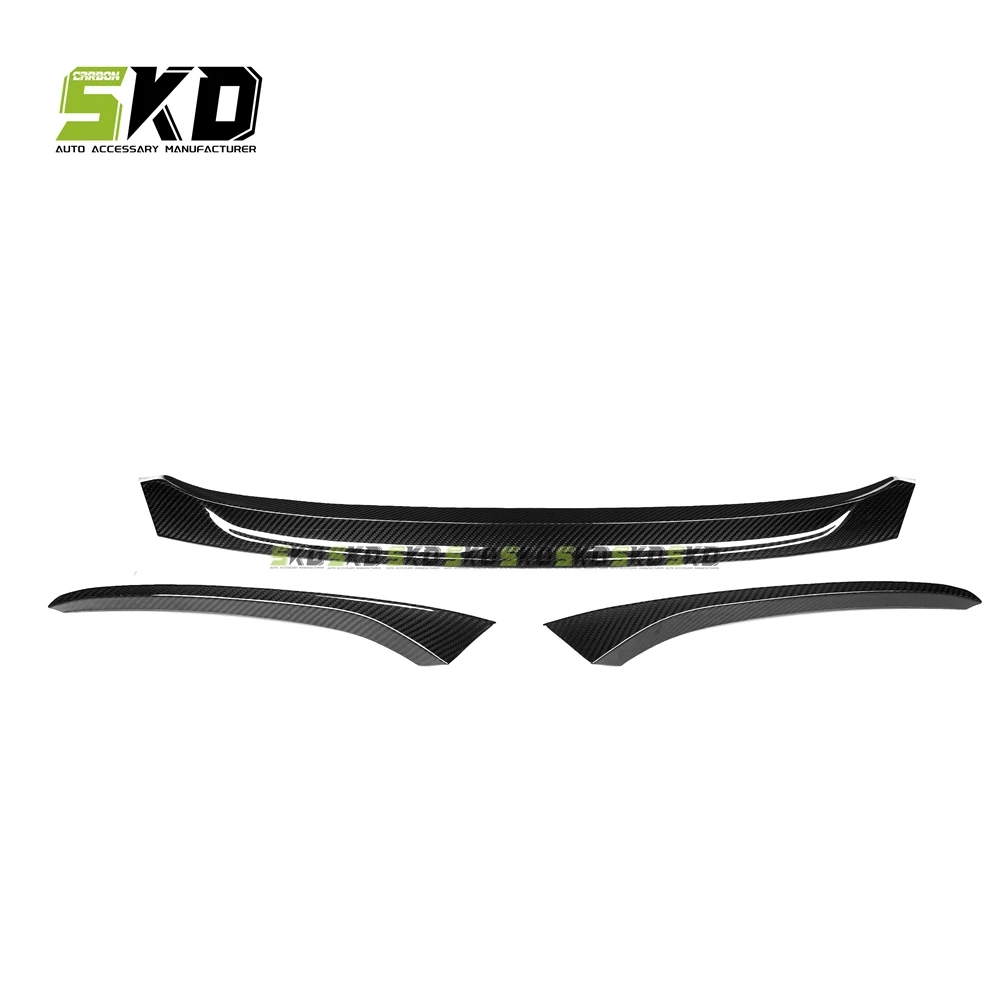 850I Style Dry Carbon Fiber Front Bumper Lip For BMW 8 SERIES G14 2020-on Front aero Kit