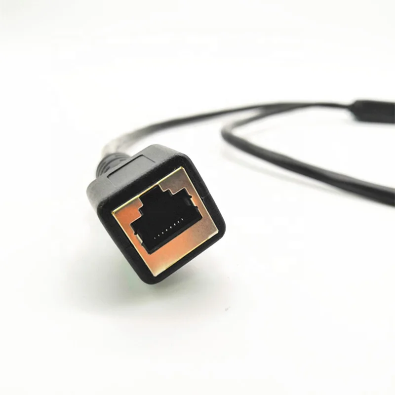 Custom RJ45 Network Splitter cable 8p8c adapter RJ45 1 Male to 2 Rj45 splitter Ethernet Lan Cable