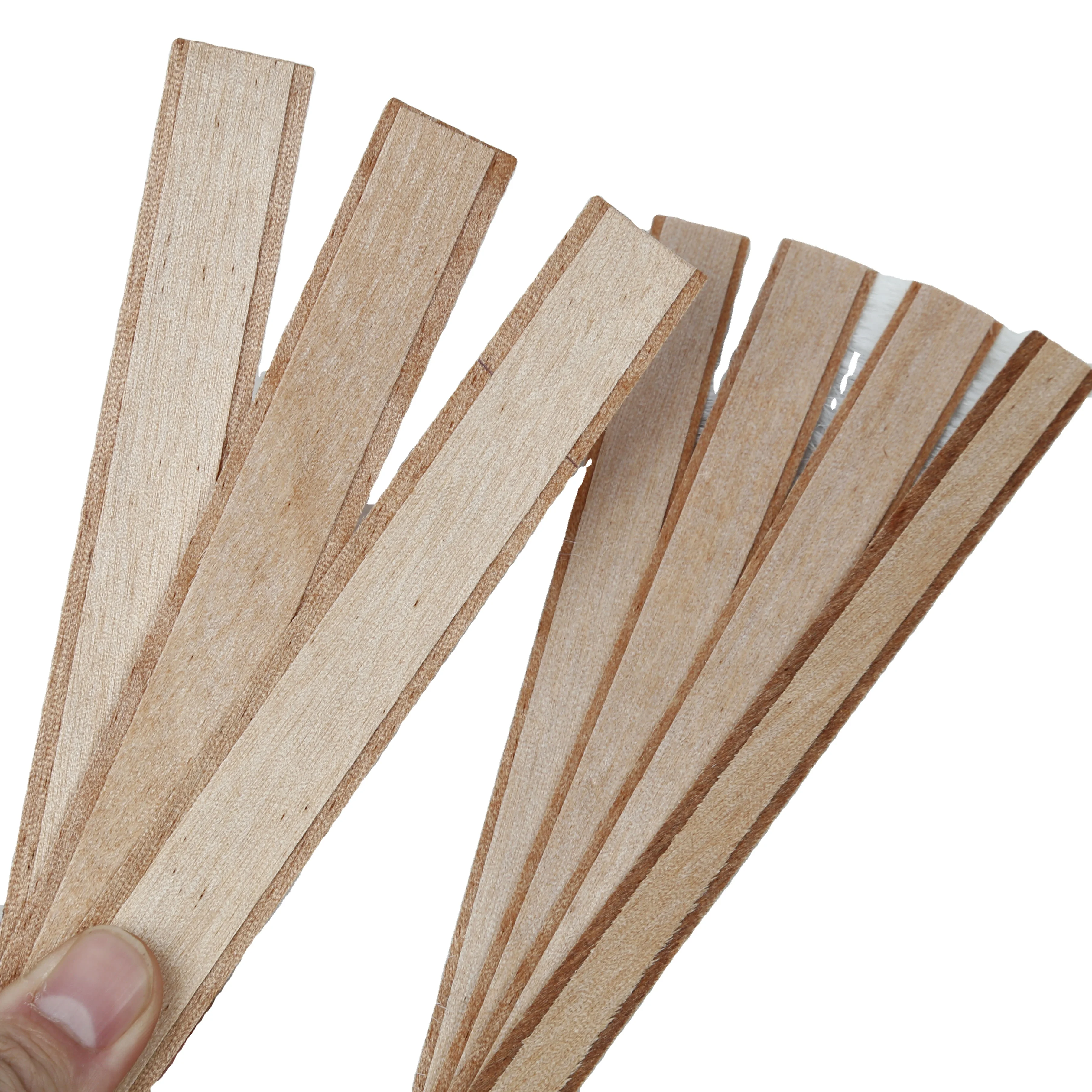 Hand Made New Wooden Wick Good Quality Double-Slice Design Wood Wick Candle Wick