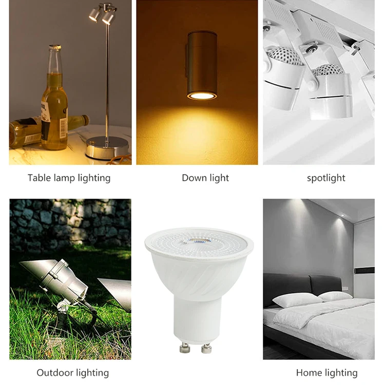 New Product Indoor Lighting High Penetration Anti-Glare Lampshade SMD 5w GU10 E16 Led Bulb Light Cup