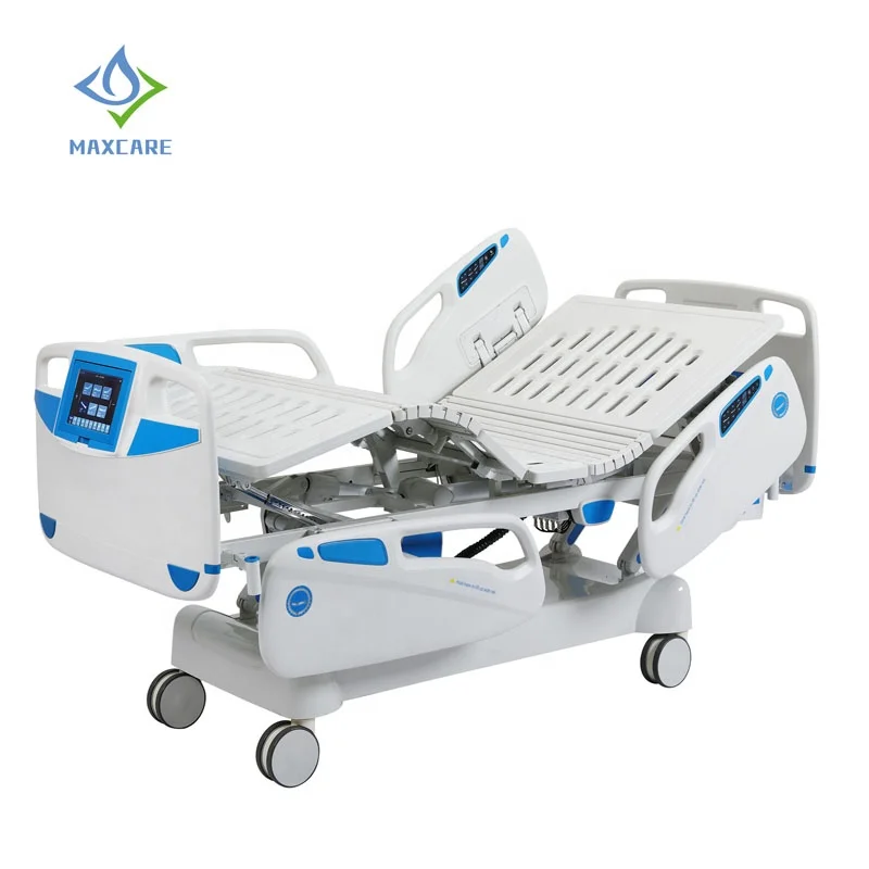 Multi-function Electric Hospital ICU Bed with battery and weighing scale