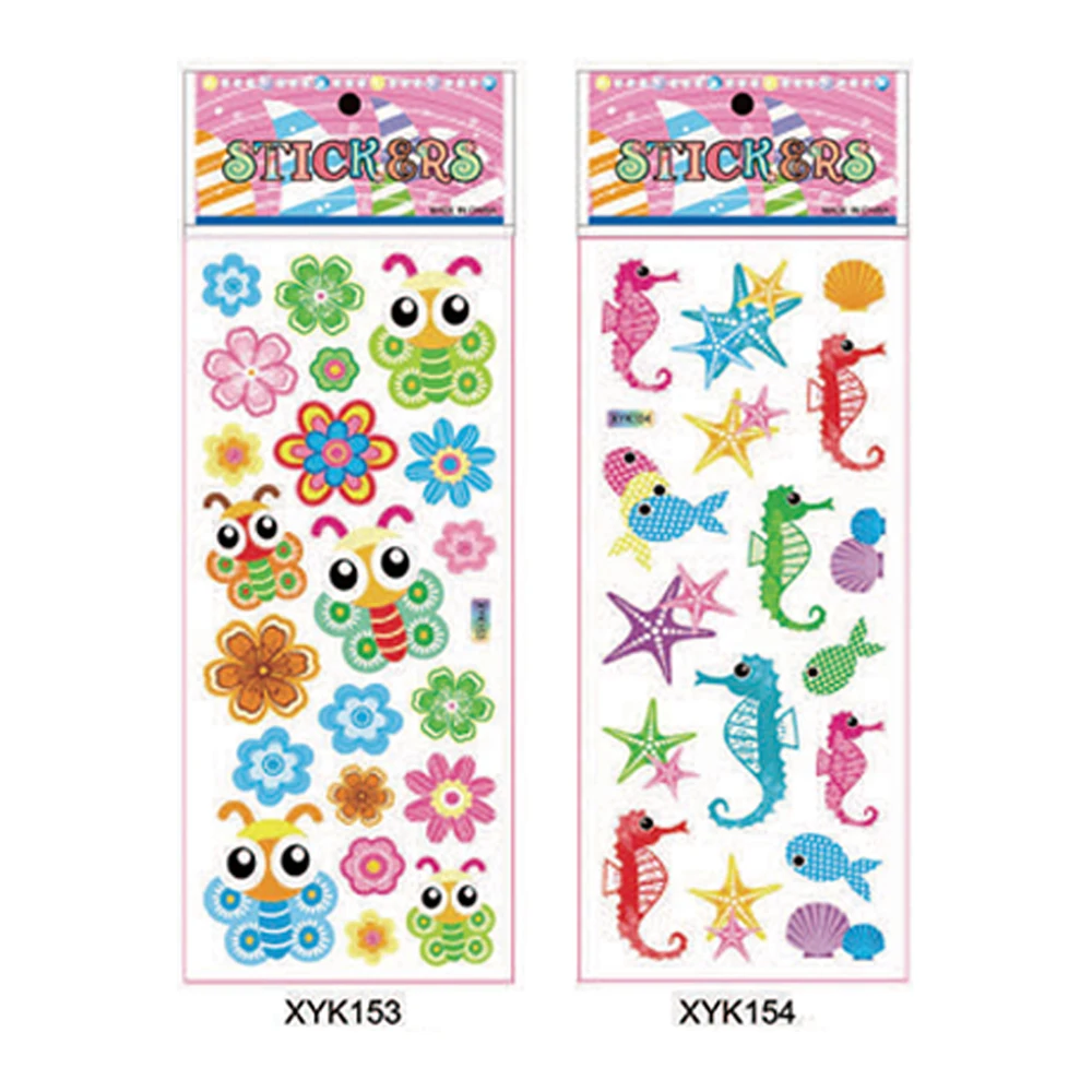 Customized Waterproof Decorative Stickers Car Motorcycle Airplane Car Traffic Tools Toys Stickers