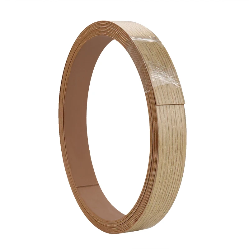 High grade waterproof edge strips wood grain pure color pvc edge banding for MDF board furniture
