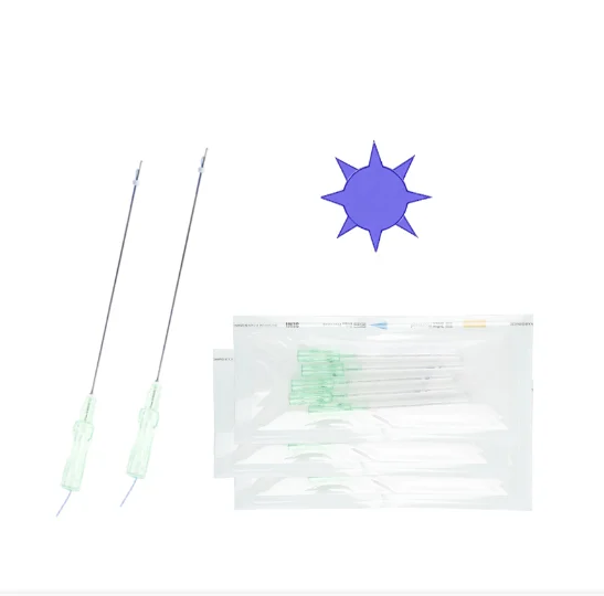 Beauty thread lift face lift pdo eyebrow barbed pdo threads sharp needle