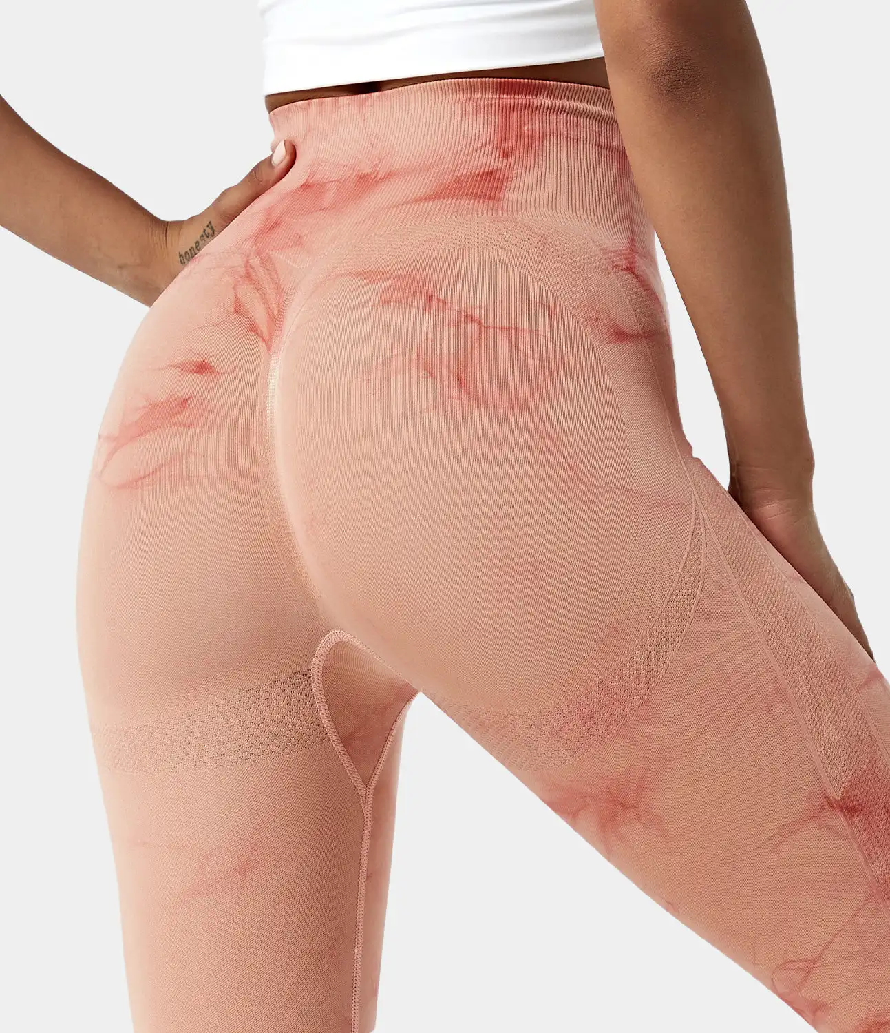 High Waist Butt Lifting Tie Dye Soft Workout Tights Scrunched Butt Leggings Yoga Pants Gym Leggings 2022