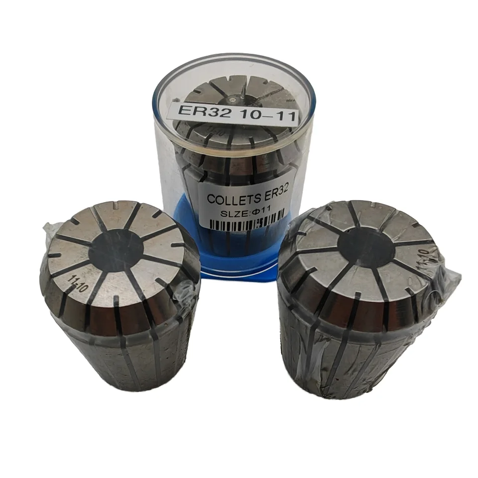 Good quality 0.005mm accuracy ER32 collet clamping range 2mm collet chuck for milling cutter