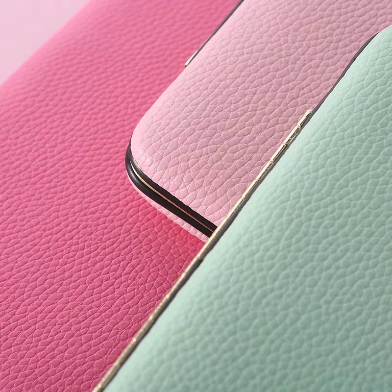 Hot sale eyelash tweezers case private label tweezer case higa quality metal PU storage cases