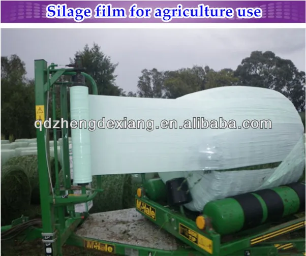 Silage Film Silage Wrap Film LLDPE Round Roll Stretch Wrap Film for Silage Transparent PE Full Variety of Types Soft