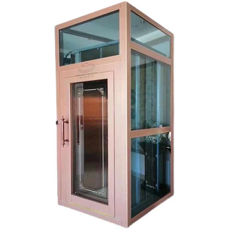 Домашний лифт, малая вилла, комнатный лифт, наружный пассажирский Лифт из нержавеющей стали на заказ