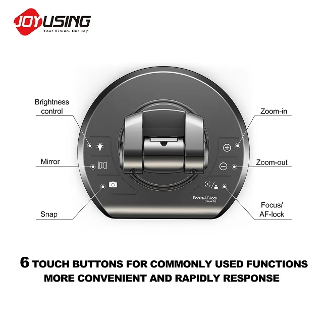 Joyusing V500S-4K USB Type-C документная камера цена для использования в классе веб-конференц-связи с 6 сенсорные кнопки и светодиодные