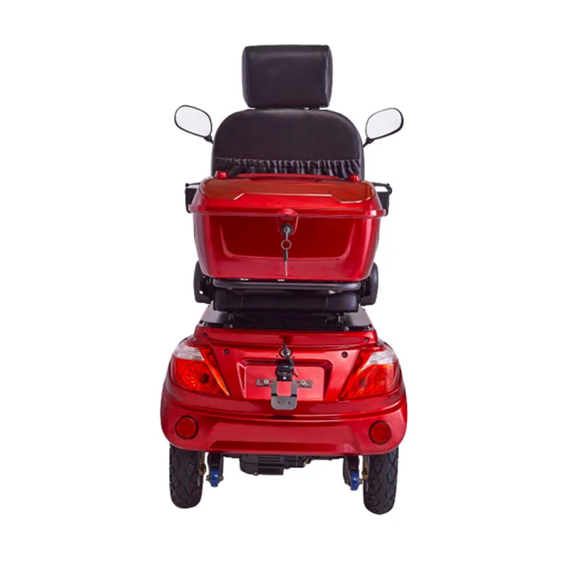 Four Wheels Motorized 500w 800w 1000w Power Motor Electric Scooter for the Elderly and Handicapped