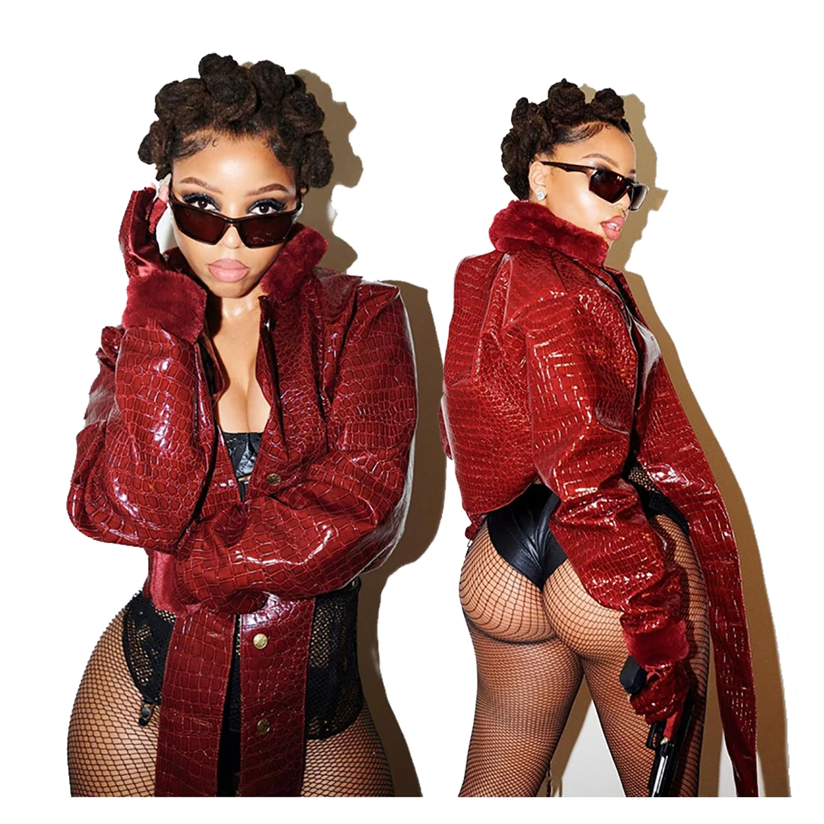 2022 Spring Fashion High Waist Designer Womens Coats and Jackets Pu Leather Bomber Jacket Women Causal  Fashion Leather Jackets