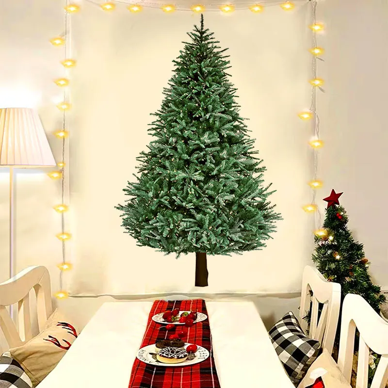 Foreign trade ins Christmas tree pine hanging cloth background cloth Christmas day decoration tapestry