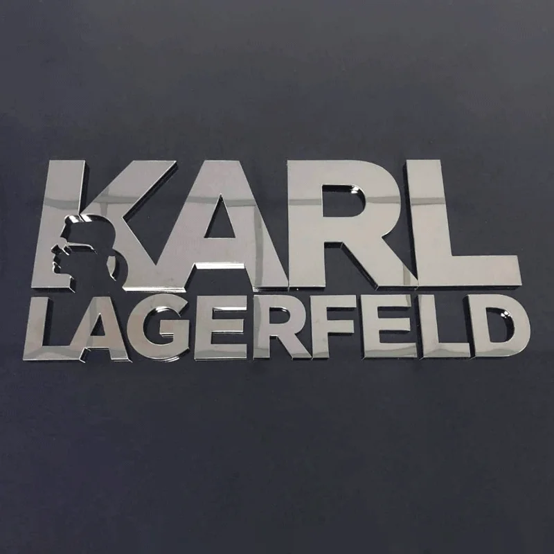 EZD Unluminous Stainless Steel Wall Mounted Office Interior Signages 3D Shop Business Logo Letters with Free Design Customize