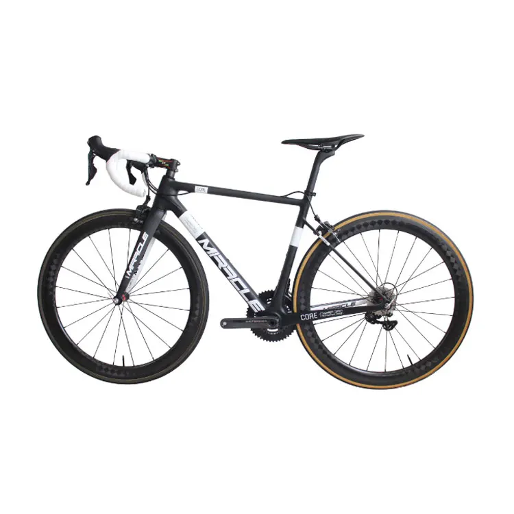 2021 Hot sales Miraclebikes New carbon road bikes 7.4kg,R8000 22S groupset;50mm Clincher UD matte carbon wheelset