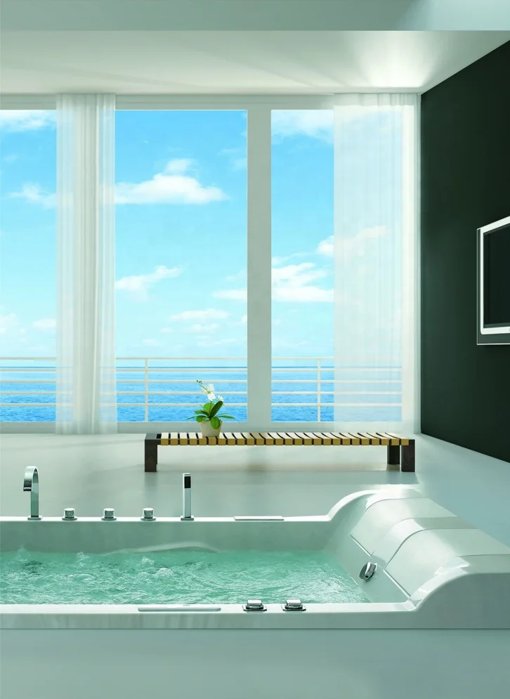 Sales promotional cheap shower mixer faucets  brass bathtub faucet