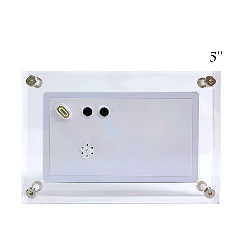 NFT Display 5inch Acrylic Digital Photo Frame With Built in Re-chargable li-battery and 1G Memory For Client Video Play In Loop