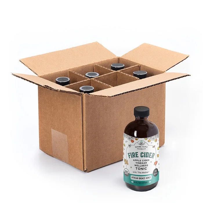 
High Quality 6pk 8oz African Bronze Honey Fire Cider Alcoholic Beverage 