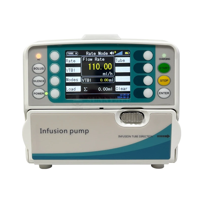 SY-G089-2 Hospital clinical single channel portable digital electric Infusion Pump