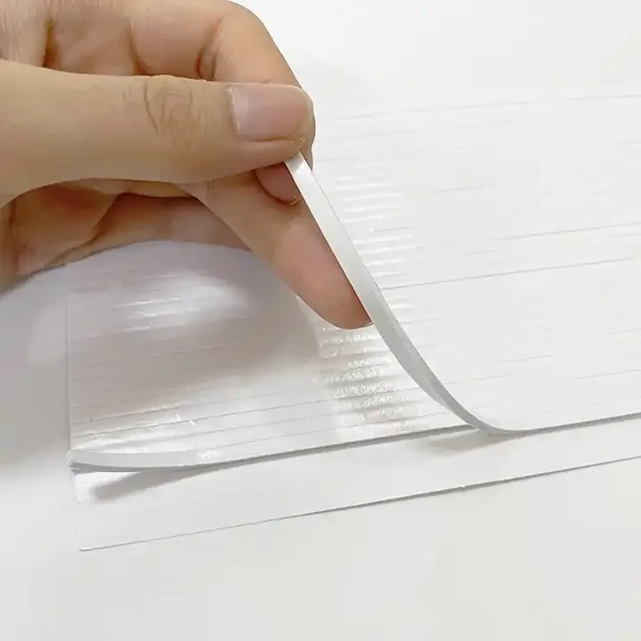 2mm Double-Sided Hot Mold Adhesive Tape Rectangle Shape Die Cut Waterproof Foam Strips eva foam Tape