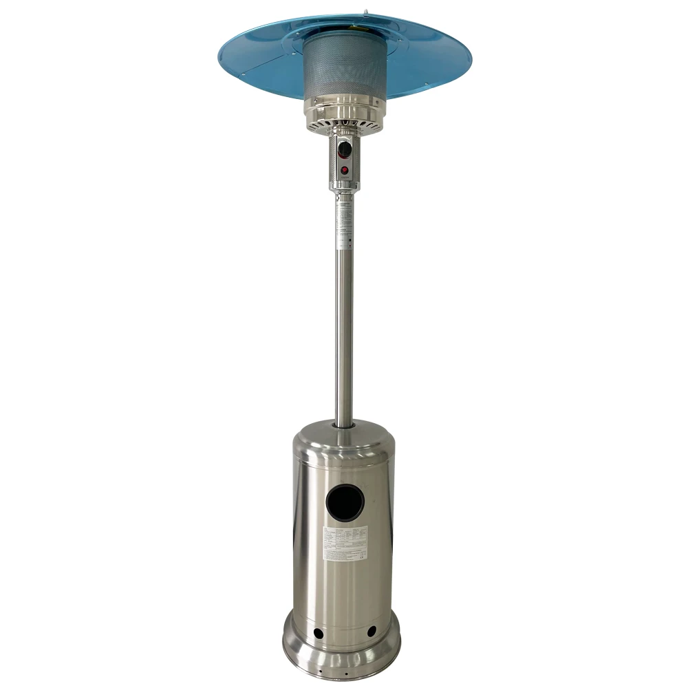 Space Saving Mexican Outdoor Umbrella Patio Heaters for Commercial Residential Use Flame Gas Heater