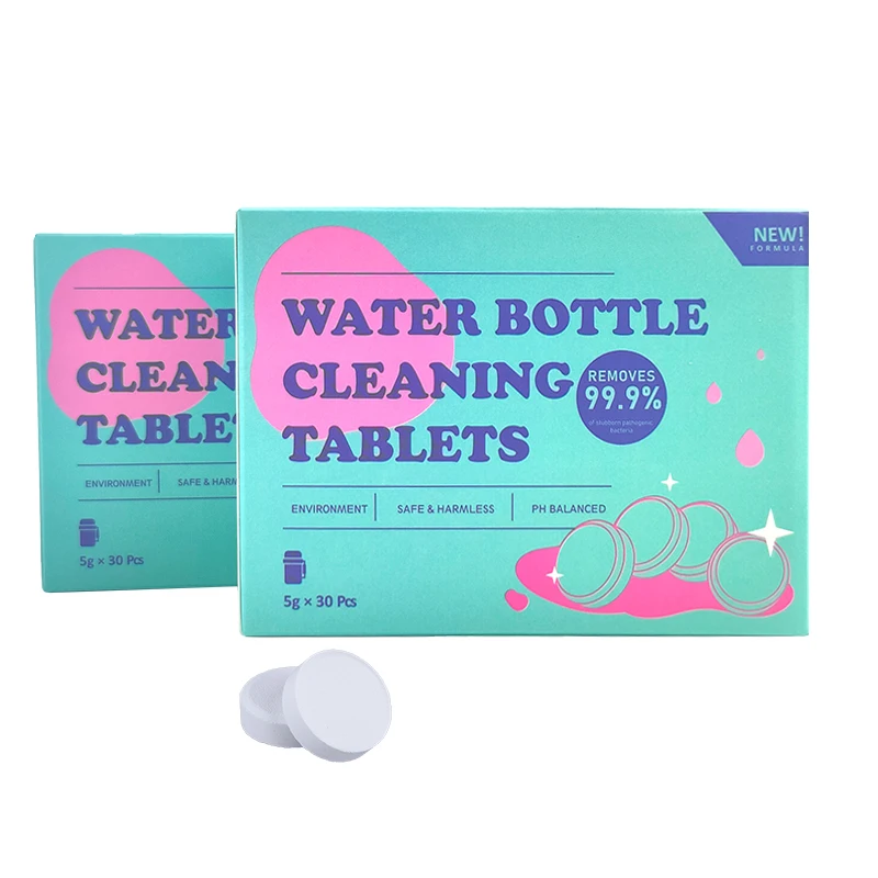 multipurpose water bottle cleaning oxygen household effervescent cleaning tablets coffee stain cleaning tablets