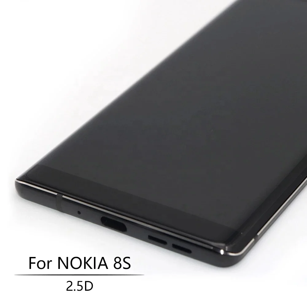 ЖК-дисплей 5 дюйма для NOKIA 8 Sirocco сенсорный экран с рамкой мертвыми