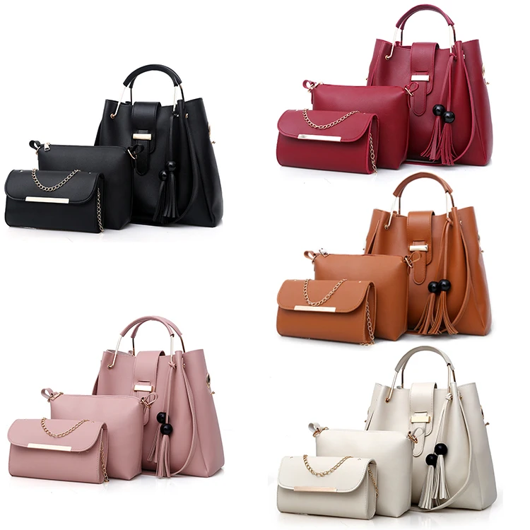  Женская сумка-тоут из искусственной кожи с кисточками Sac A Main Femme 3