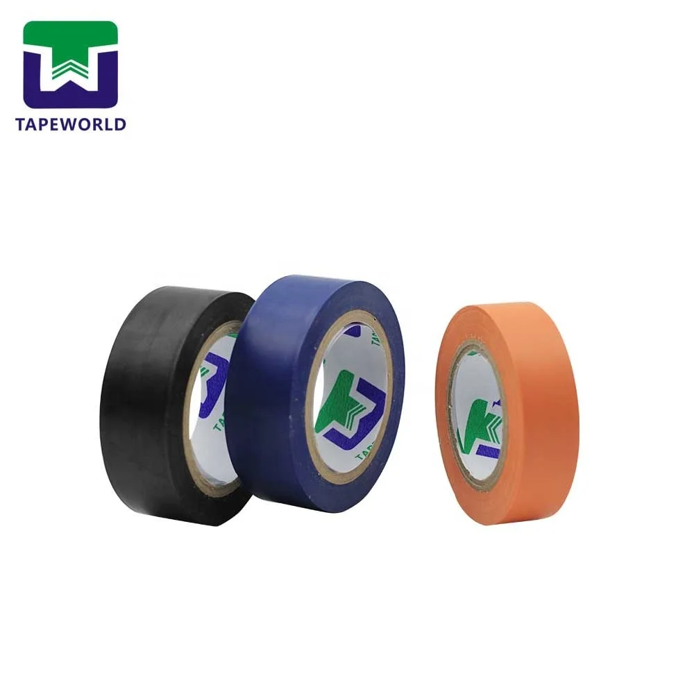 Colorful PVC Electrical Insulator Tape Professional Manufacturer Flame Retardant Insulated Electrical PVC Tape