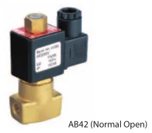 AB Series Electric Power Direct Acting Two-Way Solenoid Valve Customized OEM & ODM Support for General Applications