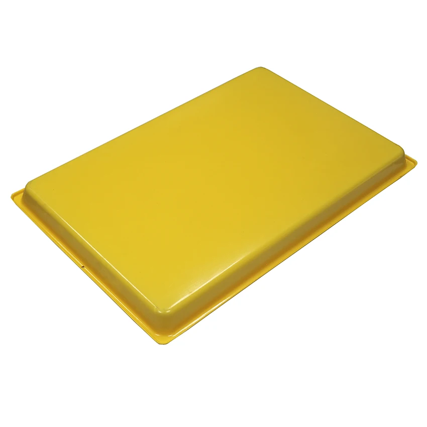 Waterproof Plastic animal cage tray ABS laminated with  PVC wood grain Plastic pet cage Tray