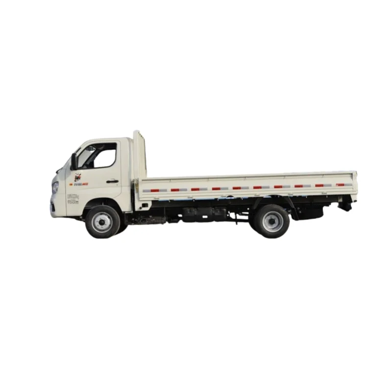 Foton 2.0L gasoline engine 144 horsepower   large cargo platform  reversing video  cargo truck van truck EU standard 2 to 6