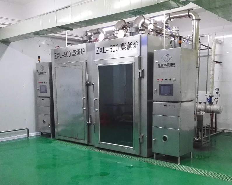 Prosciutto di Parma ham smokehouse oven