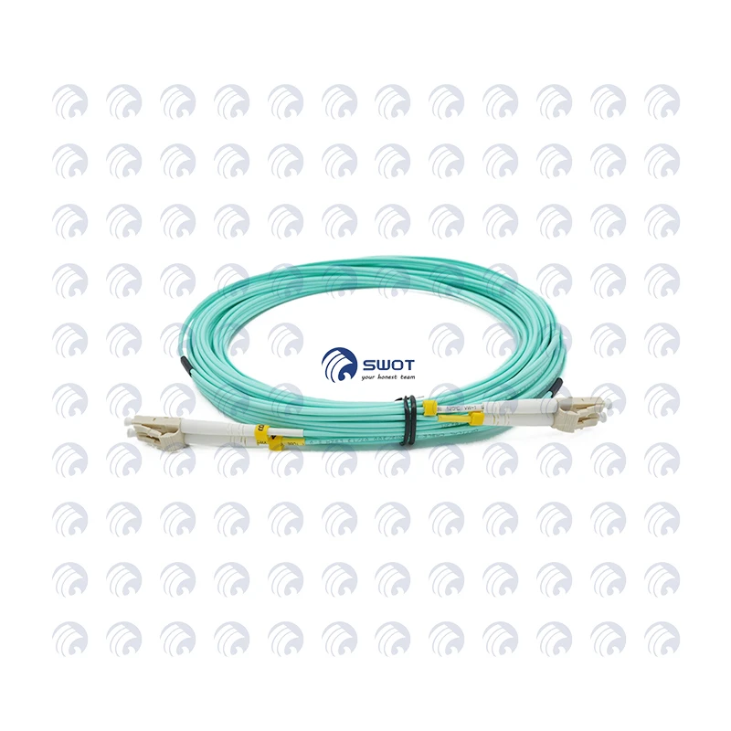  Поставка OM3 LC UPC многомодовый дуплексный волоконно-оптический патч-корд кабель de parche 3