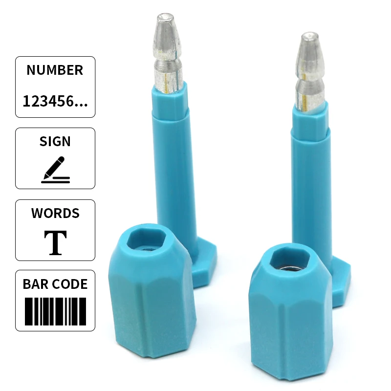 OYBS108 ISO 17712  customs container seal self locking bolt seal customs bolt seal