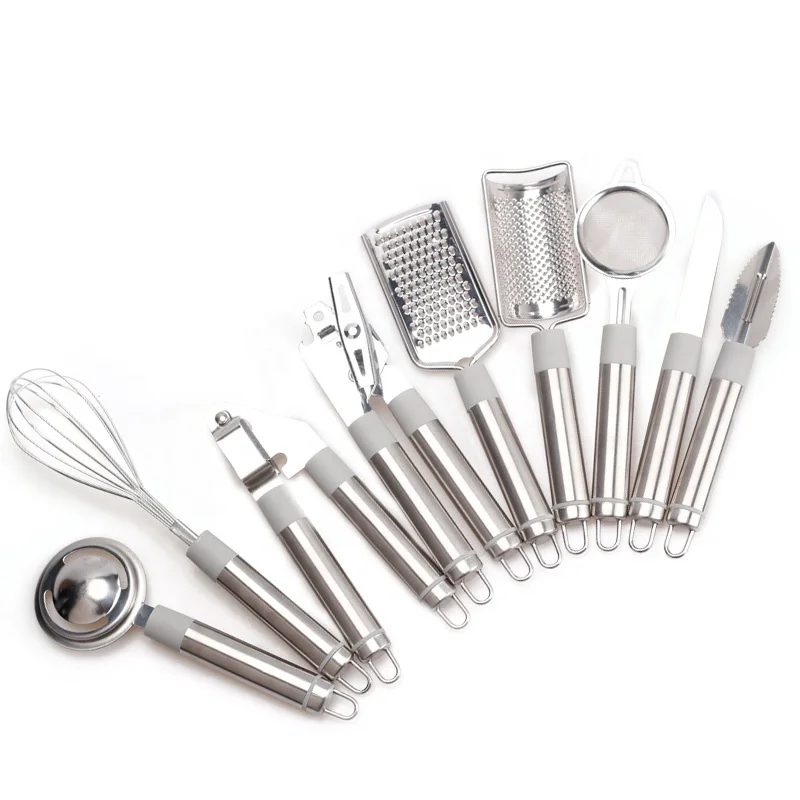 
Premium Kitchen Accessories 19 Piece Nonstick Cooking Tools Stainless Steel Kitchen Utensils 
