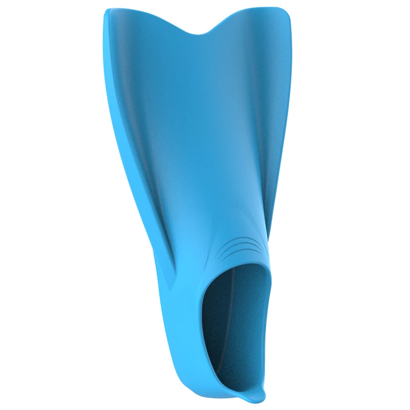 Soft silicone wide size Adult kids swim fins surf and swimming pool training kids exercise scuba fins