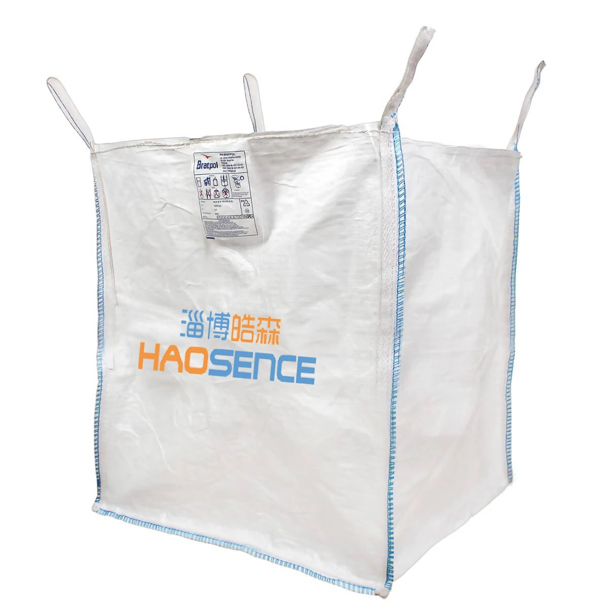 China factory manufatcures high quality large capacity and durable  1000 kg big wasteJumbo Bag Big Bags