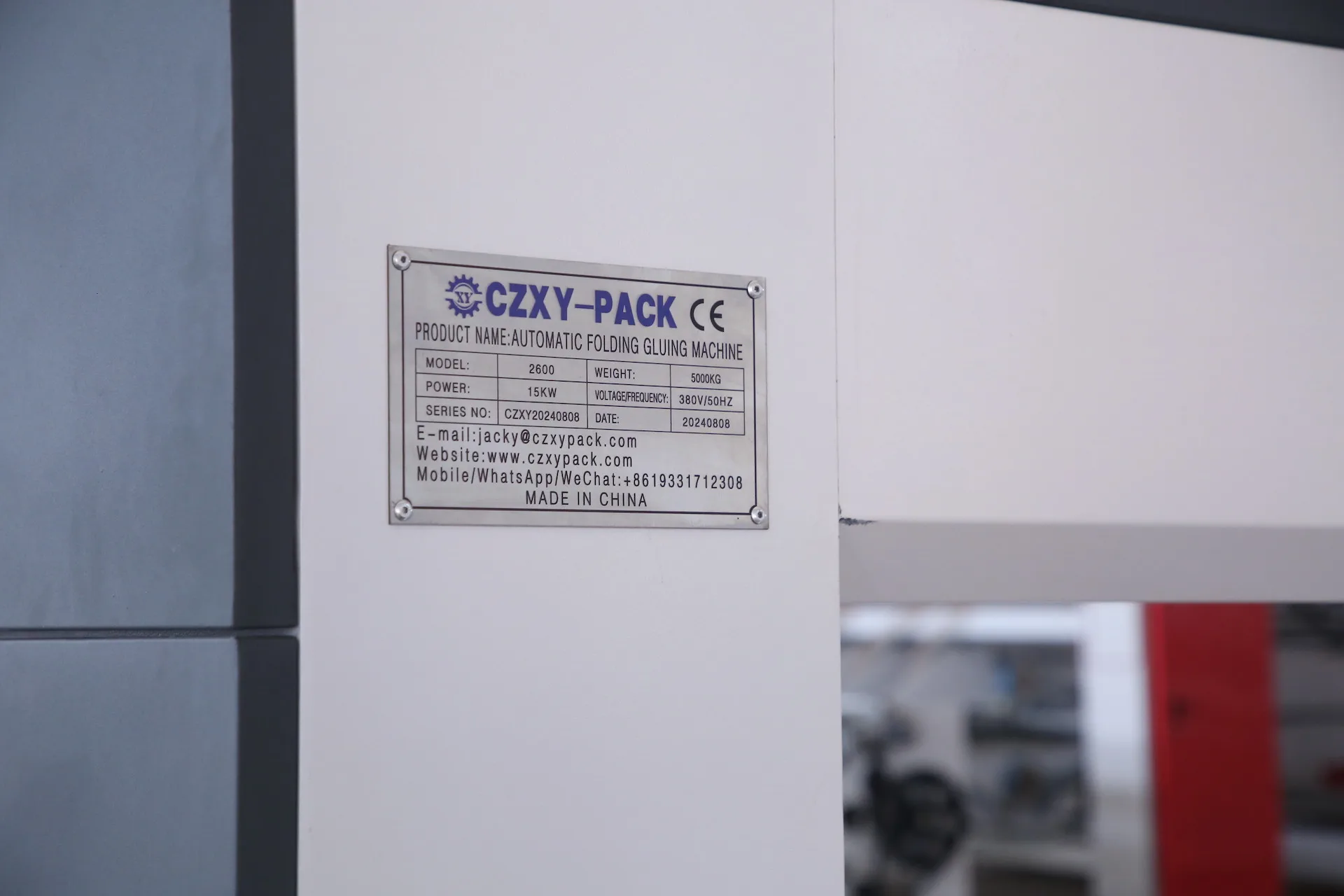 High Speed Automatic Paper Folder Gluer Machine Carton Gluing Machine