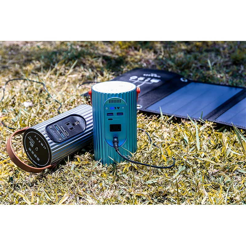 high performance 24000mAh portable power solar energy 80w ac output power supply 18650 lithium batteries power bank