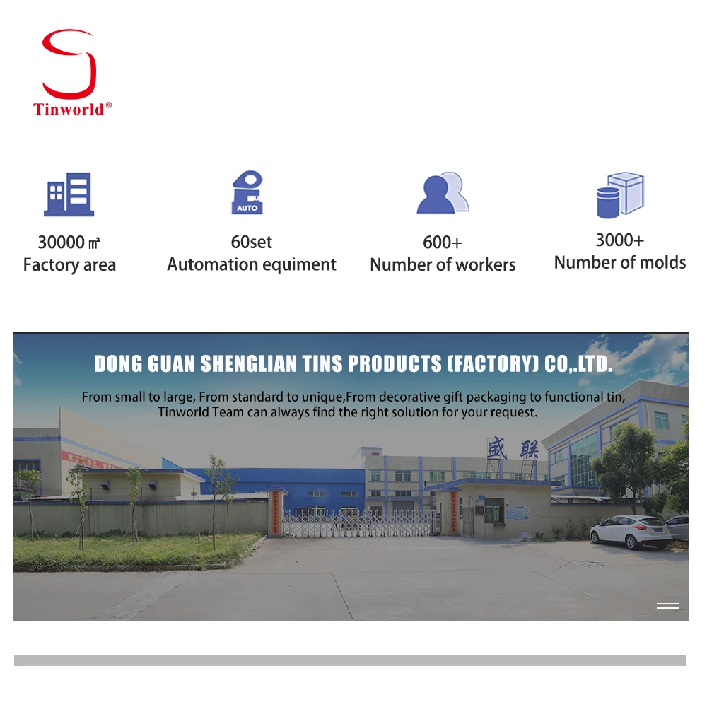 Factory Direct Sale Tinplate Canister Packaging Round Biscuit Metal Box Cookie Tin Can For Cookie