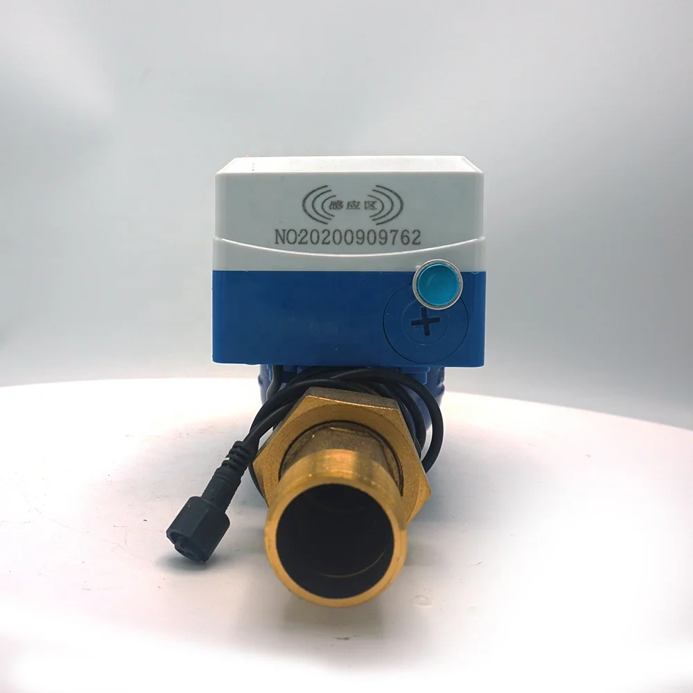 wifi prepaid water meter mobile phone applet valve control smart water fee calculation